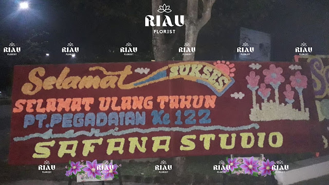 galeri jasa papan bunga duka cita pernikahan wedding wisuda pelantikan serah terima jabatan ulang tahun Hangtuah Pekanbaru riau florist